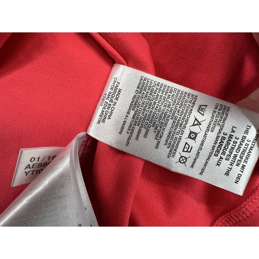 Adidas Climacool 1/4 Zip Vest Golf Vest Sleeveless Peformance Red Pink Men's L - Picture 5 of 7